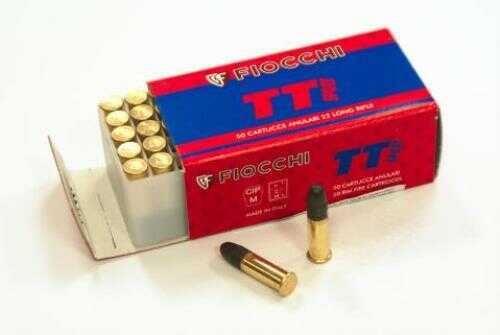 22 Long Rifle 40 Grain Lead 50 Rounds Fiocchi Ammunition