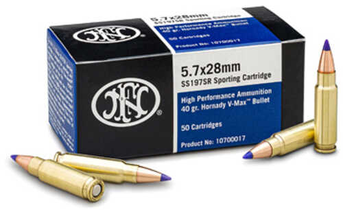 Fn America Ss197sr 5.7x28mm 40 Grains V-max 50 Round Box