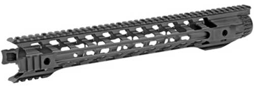 Fortis Manufacturing Inc. Night Rail 16" Free Float Handguard KeyMod Fits AR-15 Black