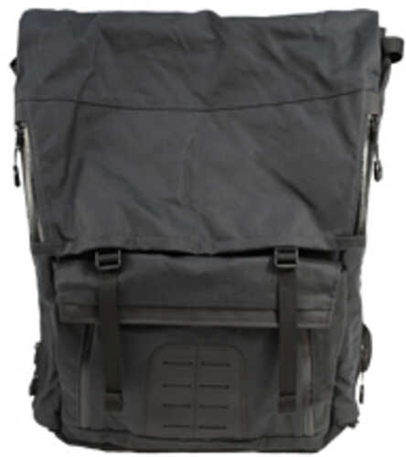 Grey Ghost Gear Gypsy Backpack Waxed Canvas 17 Liters Black Gtg5907-blk