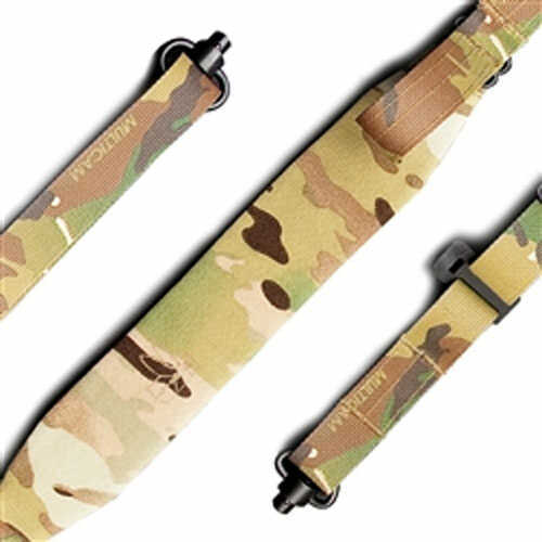 Haley Strategic Partners D3 Rifle Sling MultiCam Finish Single or Two Point Configuration includes 2 Positive Locking Qu