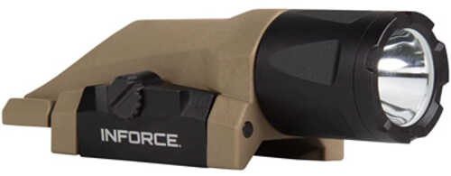 INFORCE WML-Weapon Mounted Light White/IR Multifunction Weaponlight Gen 3 Fits Picatinny Flat Dark Earth 450 Lumen for 1