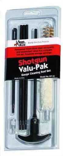 KleenBore Vp12 Valu-Pak Rod Set 12 Gauge Shotgun Aluminum