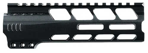 Lantac Usa Llc Spada Free Float Handguard 6.75" Fits Ar-15 Anodized Finish Black Includes All Neccessary Mounting Hardwa