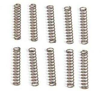 LBE Unlimited ARBRPS AR Parts Buffer Retaining Spring 10 Pack AR-15 Silver Steel