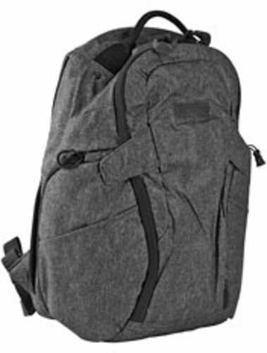 Maxpedition Entity 21L EDC Backpack Charcoal 500-Denier Kodra 11.5"X9"X17" Rear CCW Compartment NTTPK21CH