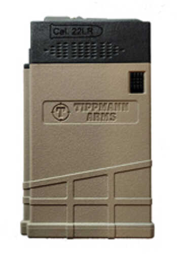 Tippmann Arms Company Rifle Magazine 22 Lr 10 Rounds Flat Dark Earth Fits Tippmann Arms M4-22 A201148