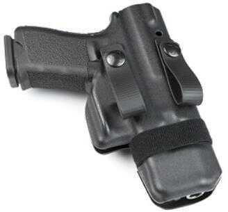 Raven Concealment Systems Morrigan IWB Holster Fits Glock 17/22/31 Ambidextrous Black Kydex with Soft Loops MOR G17 BK