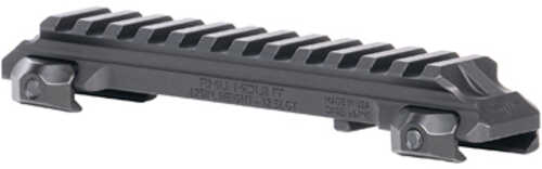 Reptilia Rmu Mount/riser .625" Height 12 Slot Fits 1913 Picatinny Rail Anodized Finish Black 100-269