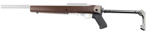 Samson Manufacturing Corp. B-tm Folding Stock Fits Ruger 10/22 With Bull Barrel Matte Finish Black Walnut Forend 10-0004