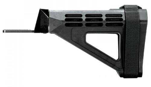 SB Tactical SBM47-01-SB AK Brace Elasto-Polymer Black 11.6" L x 1.6" W