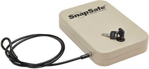 SnapSafe Lock Box Large Key Flat Dark Earth Includes Cable 752002325