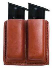 Tagua MC6 Double Mag Carrier Fits Glock 9/40 Magazines Black Leather Ambidextrous MC6-022