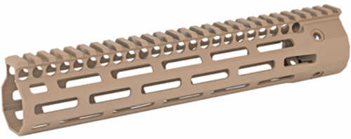 TROY BattleRail 10.5" Low-Profile SOCC Rail Fits AR 223REM/556NATO M-LOK Aluminum Flat Dark Earth