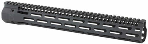 TROY BattleRail 15" High-Profile SOCC Rail Fits AR 308 Win M-LOK Aluminum Black