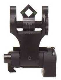 AR-15 Troy FBSTTBT00 Battle Sight Rear Tritium Di-Optic Aperture Folding Universal Black