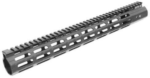 Leapers Inc. - UTG Handguard Fits AR Rifles 15" Super Slim Free Float M-LOK Black MTU019SSM