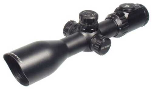 Leapers Inc. - UTG Accushot Precision Series Rifle Scope 3-12X44 Illuminated Mil-Dot Reticle Compact Adjustable Objectiv