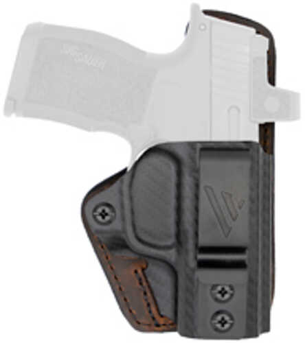 Versacarry Comfort Flex Custom Inside Waistband Holster Right Hand Fits Springfield Hellcat Pro Distressed Leather Brown