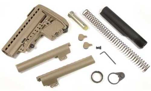 VLTOR E-MOD Mil-Spec Stock Fits AR-15 Tan Finish AEBK-MT