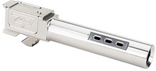 Zaffiri Precision Ported Pistol Barrel 40 S&w 3.9" Stainless Finish Silver For Glock 23 Gen 1-3