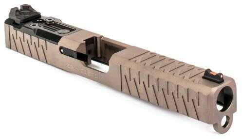 Zev Sldz173gesoc Enhanced Socom Slide Compatible With for Glock 17 Gen1-3 17-4 Stainless Steel Flat Dark Earth