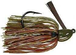 Strike King Hack Attack Jig 1/2Oz Green Pumpkin Craw Md#: HAHCJ12-46