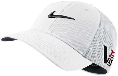 Nike Tour Flex Fit Cap - White/White/Black S/M