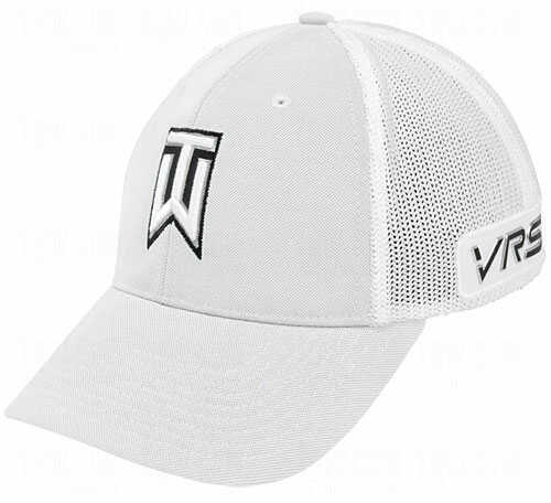 Nike Tiger Wood Tour Mesh Cap - White/White/Black S/M