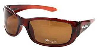 Newport Regatta Shiny Brown Frame Amber Polarized Lenses