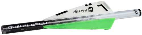 NEW ARCHERY QUIKFLETCH VANES HELLFIRE STD 3in Model: NAP-60-016