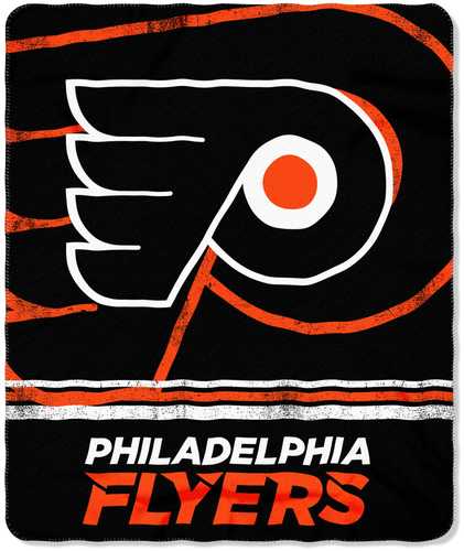 Philadelphia Flyers Fade Away Fleece Throw