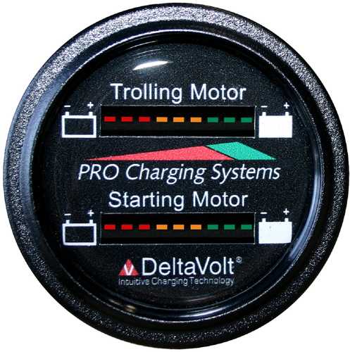 Dual Pro Battery Fuel Gauge 12V Trolling Starting