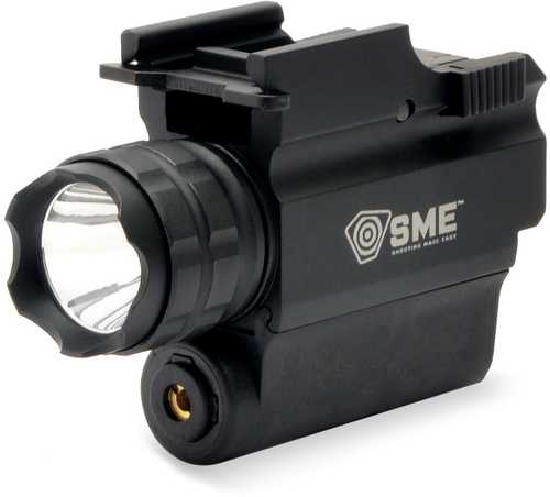 SME SME-WLLP Tactical Handgun Light Cree Led 250 Lumens Cr-123 Battery Black Aircraft Aluminum