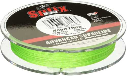 Sufix 832&reg; Advanced Superline&reg; Braid - 10lb - Neon Lime - 300 yds