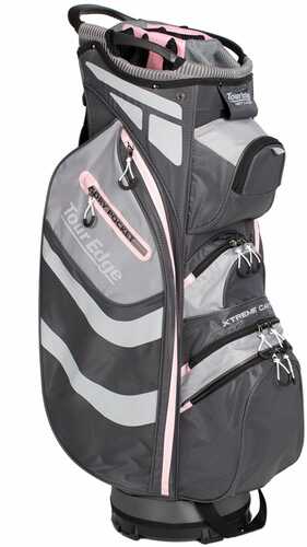 Tour Edge Hot Launch Xtreme Stand 5.0 Bag-silver-pixie