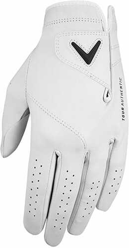 Callaway Tour Authentic Mens Cadet Golf Glove Large Lh