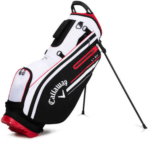 Callaway 2023 Chev Golf Stand Bag-white Black Fire