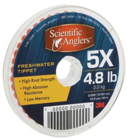 Scientific Anglers Premium Freshwater Tippet 30 Meter Spool 12# Clear