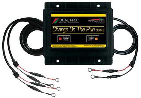 Dual Pro Charge-On-The-Run With 2 12V Outputs CRS2