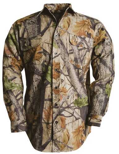 Wooden Trail Camo L/S Twill Shirt Big Game M