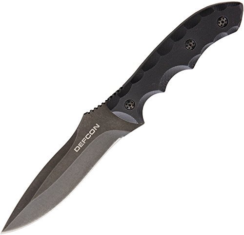 Proelia TD002BK 5.71" Fixed - Black G10 D2 Plain