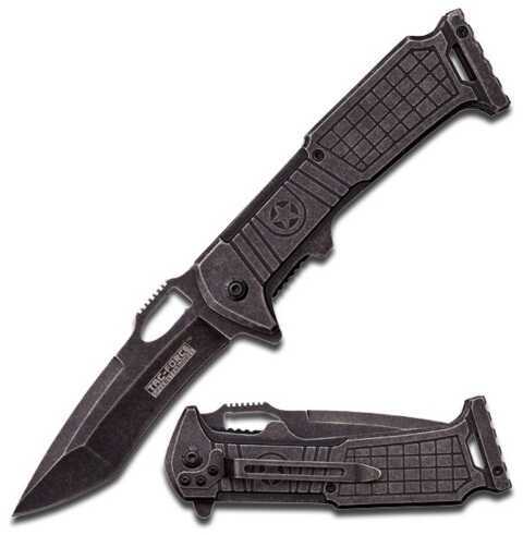 Tac Force 5" Folder Stone Washed Blade Folding Knife