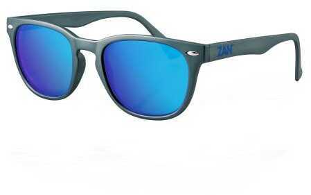 Zanheadgear NVS Sunglass Matte Gunmetal W/Smoke Cyan Mirror