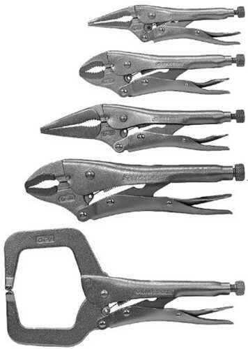 Great Neck 5 Piece Alloy Steel Locking Pliers