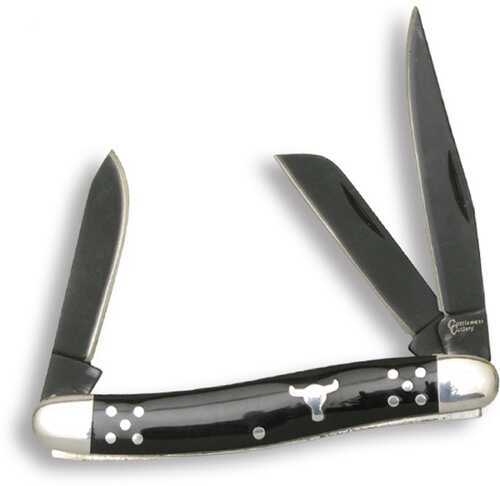 Cattleman Stockman 2.5 in Blade Black Delrin Handle