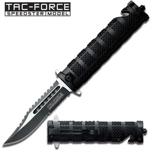 Tac-Force Asssisted 3.5 in Blade Aluminum Handle