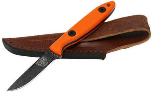 ESEE CR2.5-OR Fixed 2.5 in Black Blade Orange G10 Handle