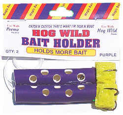 Magic Catfish Bait Hogwild Grn Baitholder Tube 2Cd