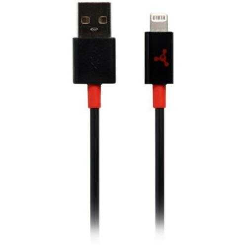 Fuse Apple Lightning Sync/Charge Cable, Red/Black Md: F6950